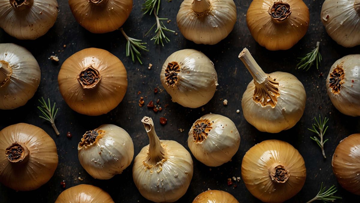 Recette de l'ail confit au four