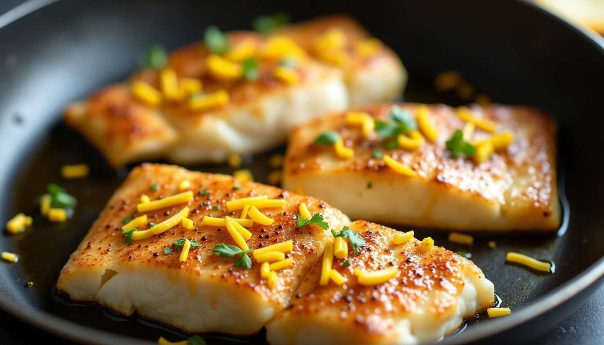 Une recette de cabillaud poêlé facile et délicieuse