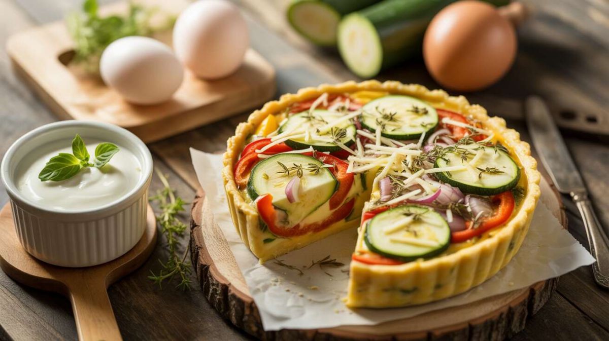 Quiche légère aux légumes d'été : un délice rapide