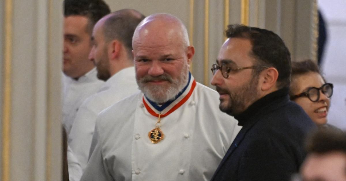 Philippe Etchebest célèbre une nouvelle étoile avec tendresse pour sa femme