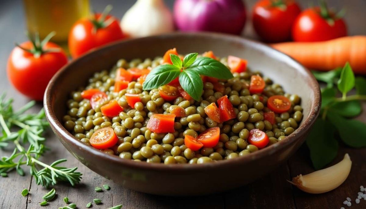 Lentilles à la tomate : une recette réconfortante et savoureuse
