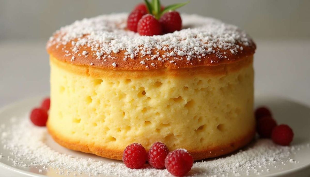 Un gâteau nature moelleux sans yaourt