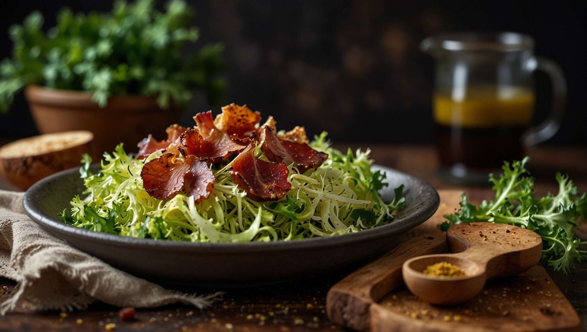 Transformez votre repas avec une salade frisée gourmande