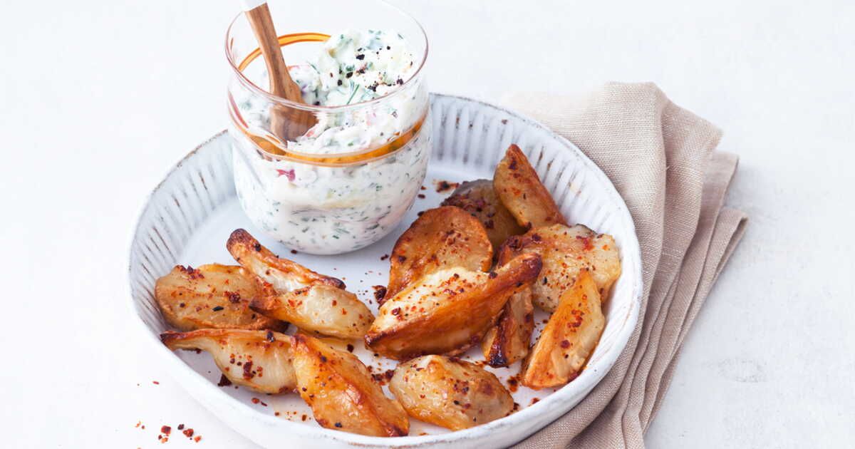 Une explosion de saveurs : topinambours rôtis aux épices