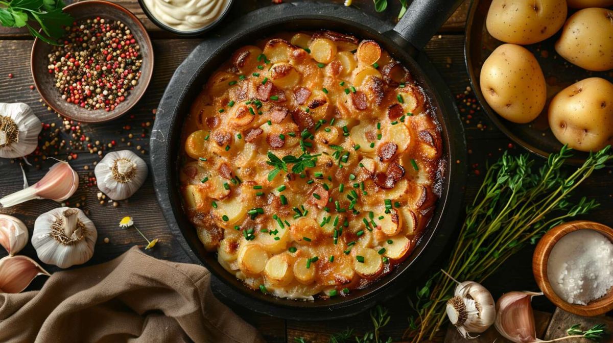 découverte gourmande : la tartiflette facile à la poêle