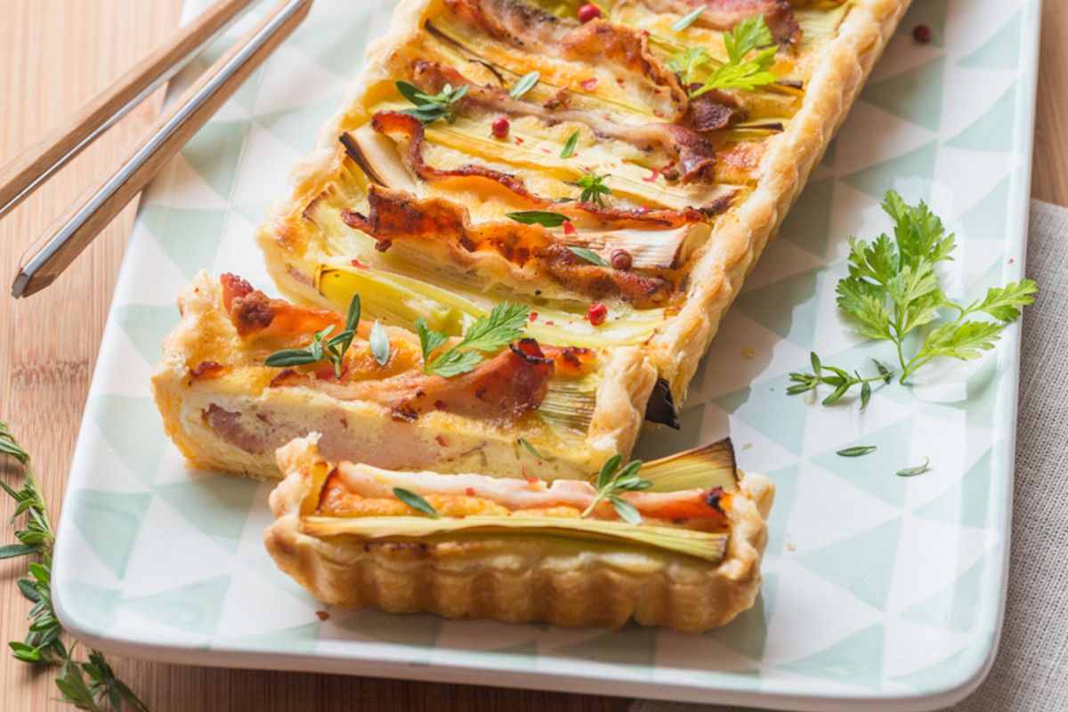 Une tarte hivernale au poireau qui réveille vos papilles