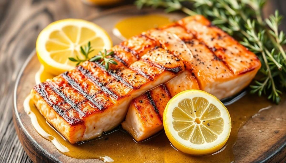 Savourez un pavé de saumon grillé : recette facile et délicieuse