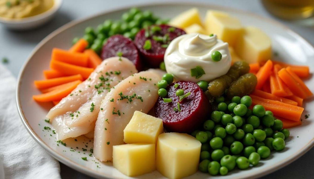 Découvrez la recette incontournable de la salade russe au hareng fumé