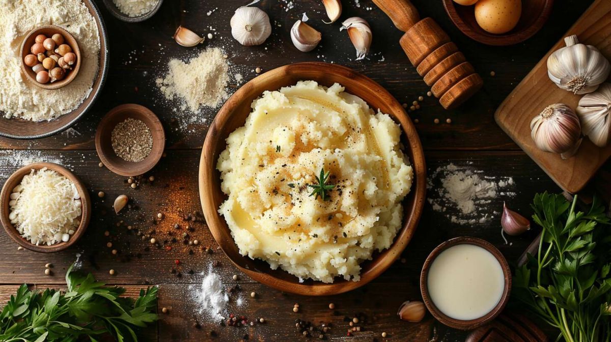 Découvrez la recette parfaite de purée d'ail onctueuse