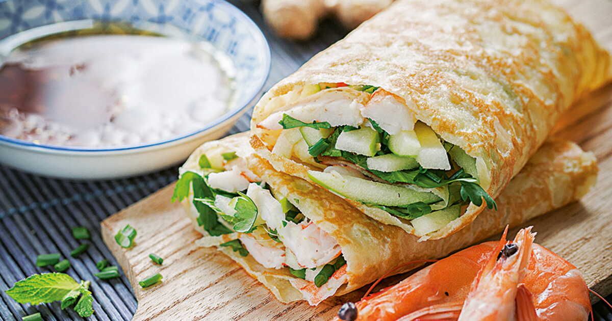 Galette Orient Express sauce thaïe