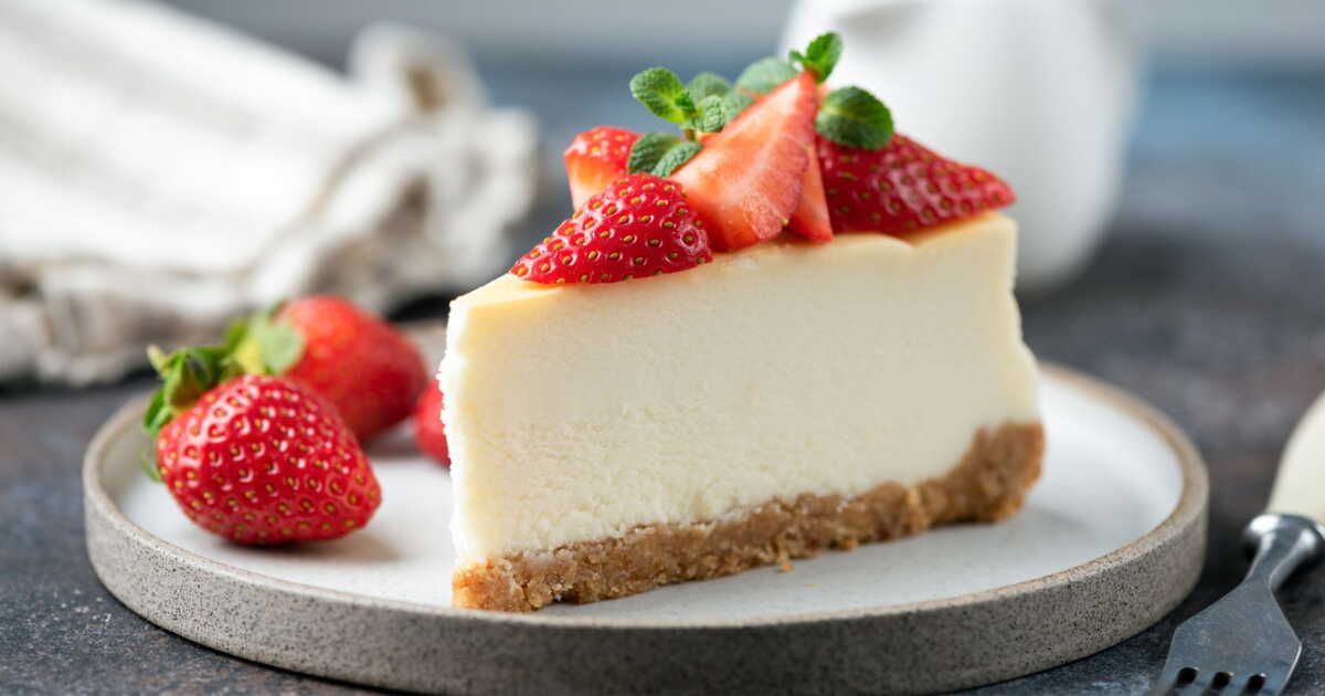 Cheesecake sans cuisson au skyr : un dessert frais et nutritif
