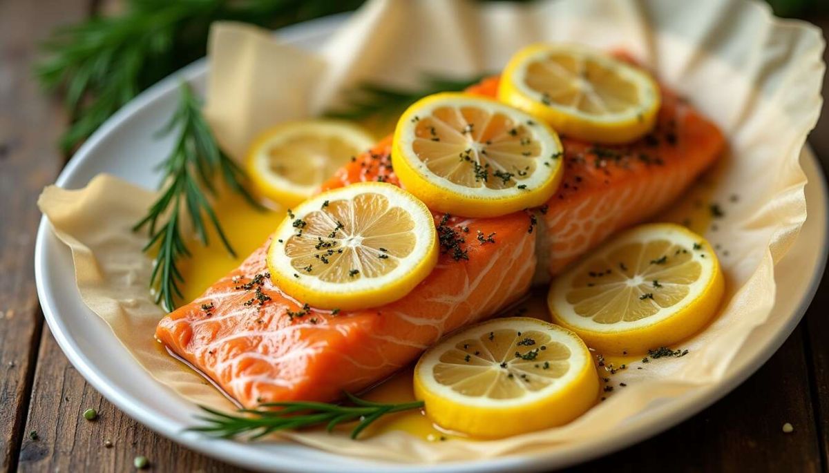 Savourez le saumon en papillote à l'airfryer : une recette rapide et délicieuse