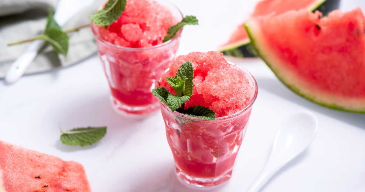 Le granité : 3 recettes low carb pour un été fruité