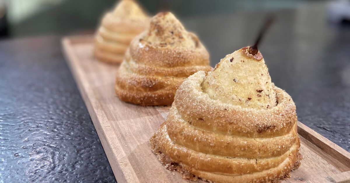 Un dessert aux poires savoureux signé Laurent Mariotte