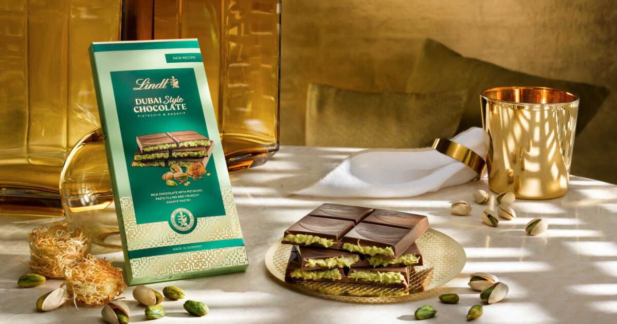 Dubaï Chocolate : la tablette star des réseaux sociaux est mise en vente par Lindt à 9,99 euros