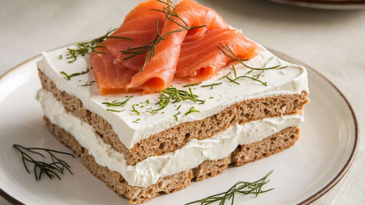 Un tiramisu au saumon qui surprend vos invités