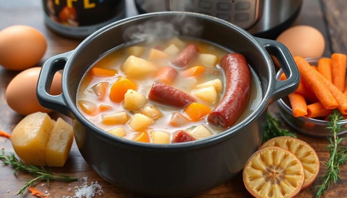 Une potée rapide et savoureuse à la cocotte-minute