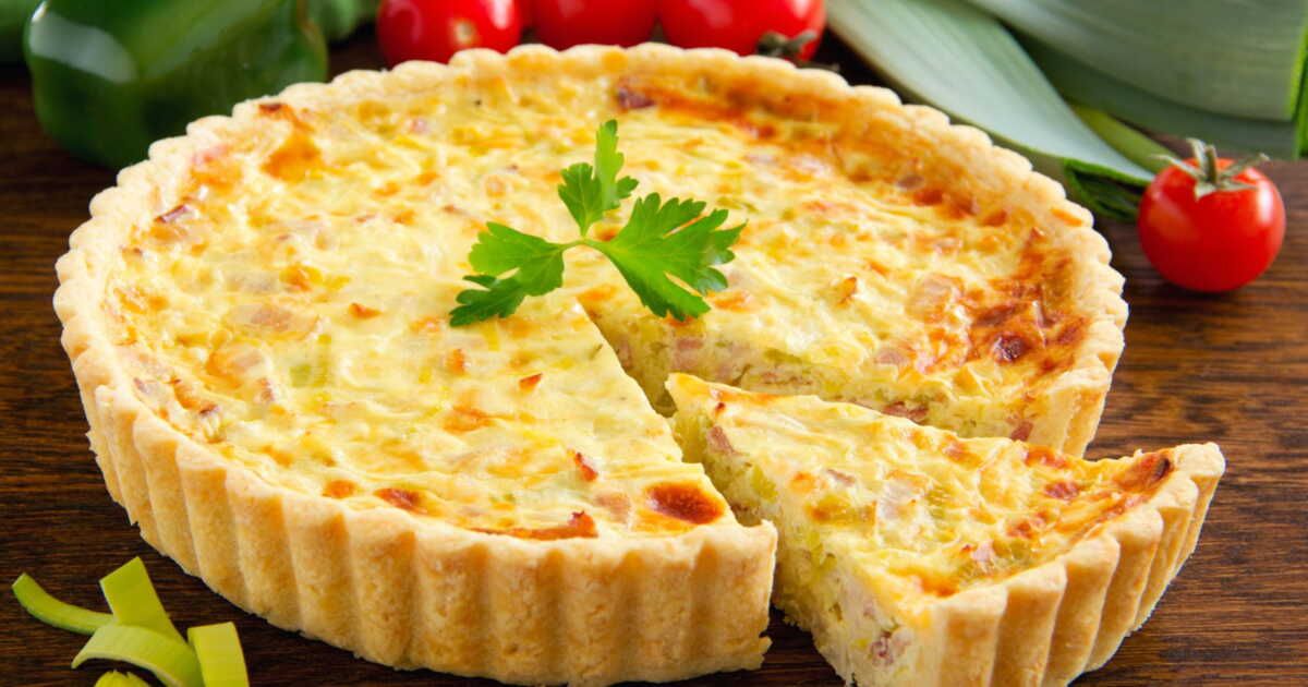 La quiche aux poireaux et lardons : une recette simple et savoureuse