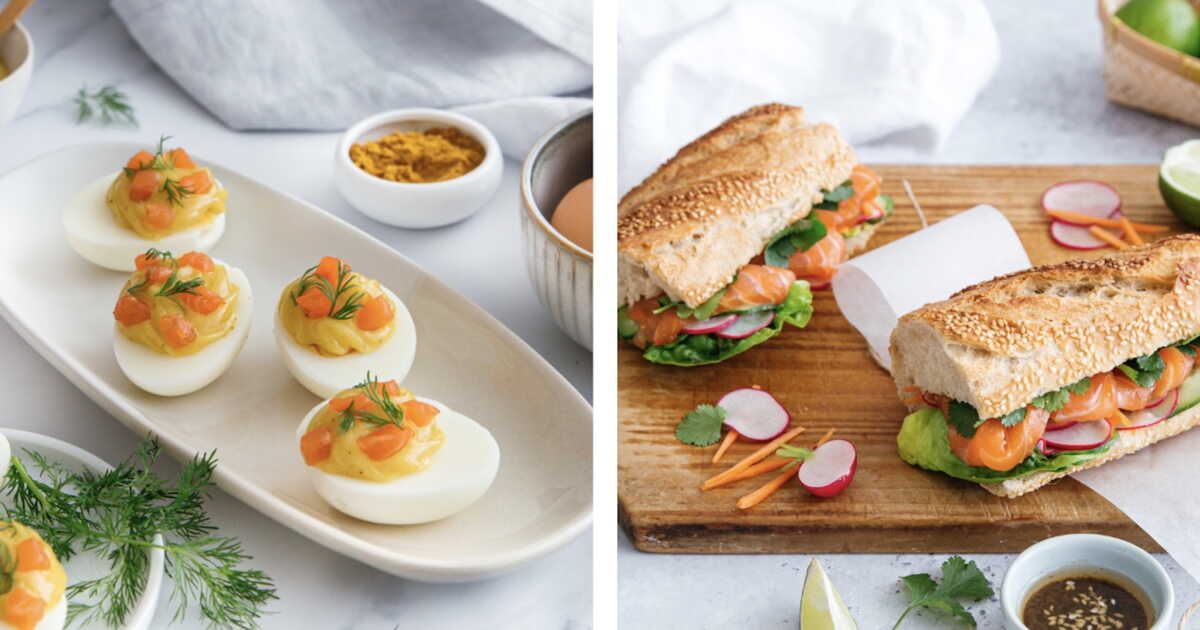 2 recettes gourmandes au saumon pour le pique-nique