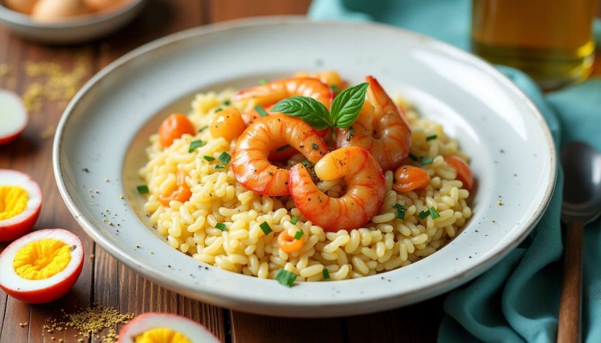 Riz aux fruits de mer rapide : savourez un délice en un rien de temps