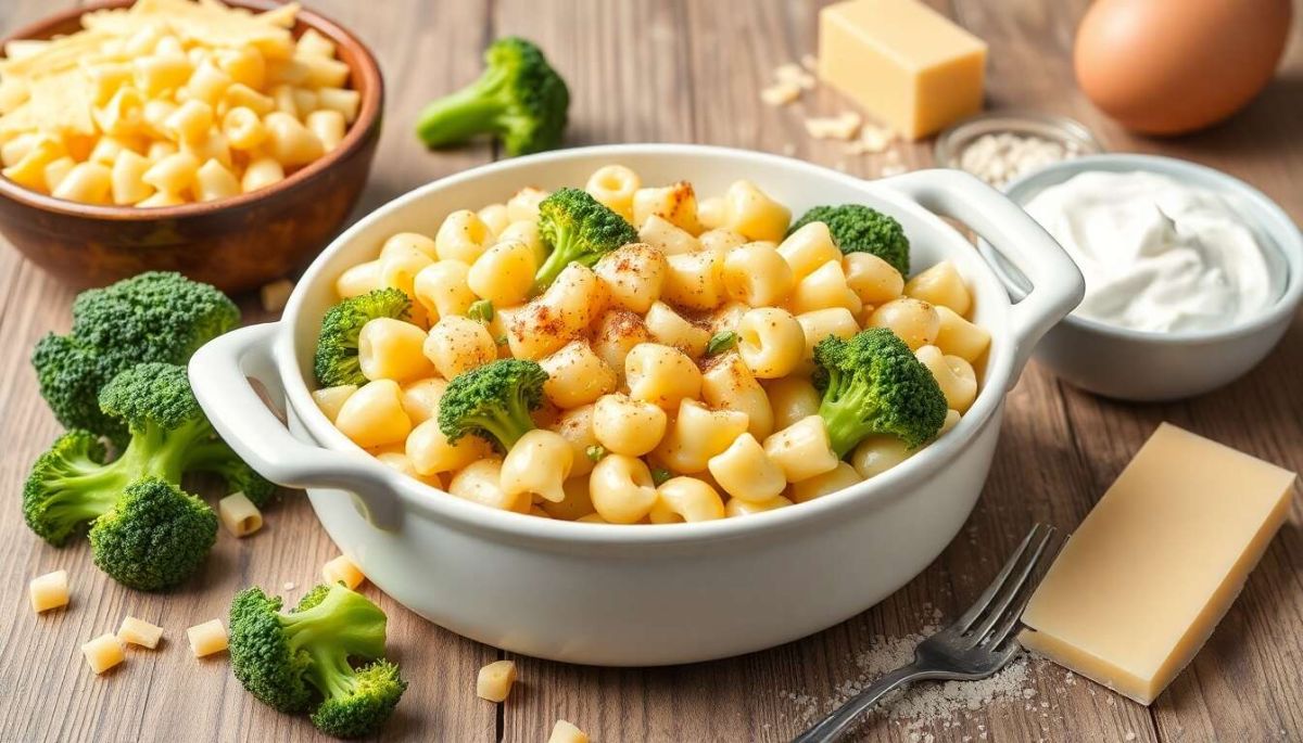 Un gratin de brocolis et macaronis qui fera des merveilles
