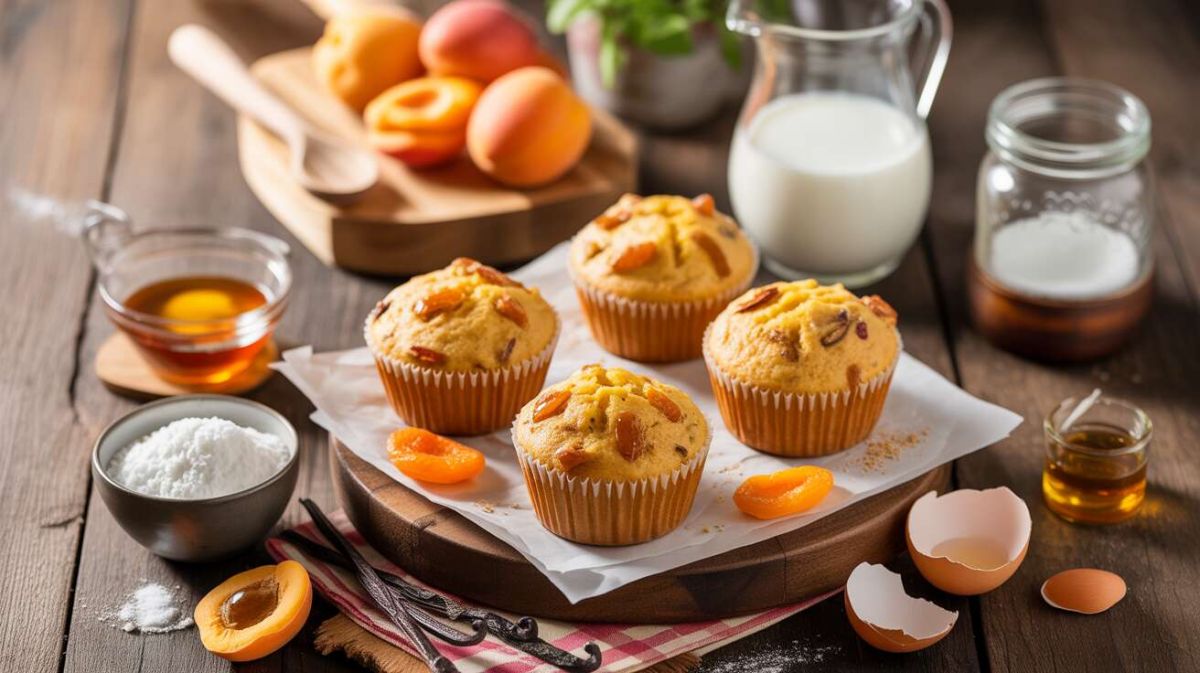 Des muffins aux abricots irrésistibles : une recette saine et gourmande