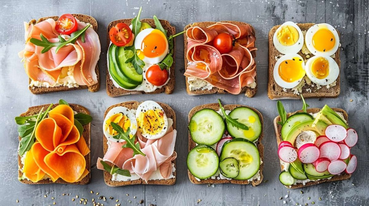 Des tartines salées simples et délicieuses pour des repas rapides