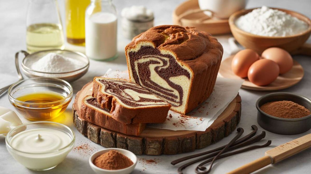 Un cake marbré léger pour l'été : la recette rafraîchissante sans beurre