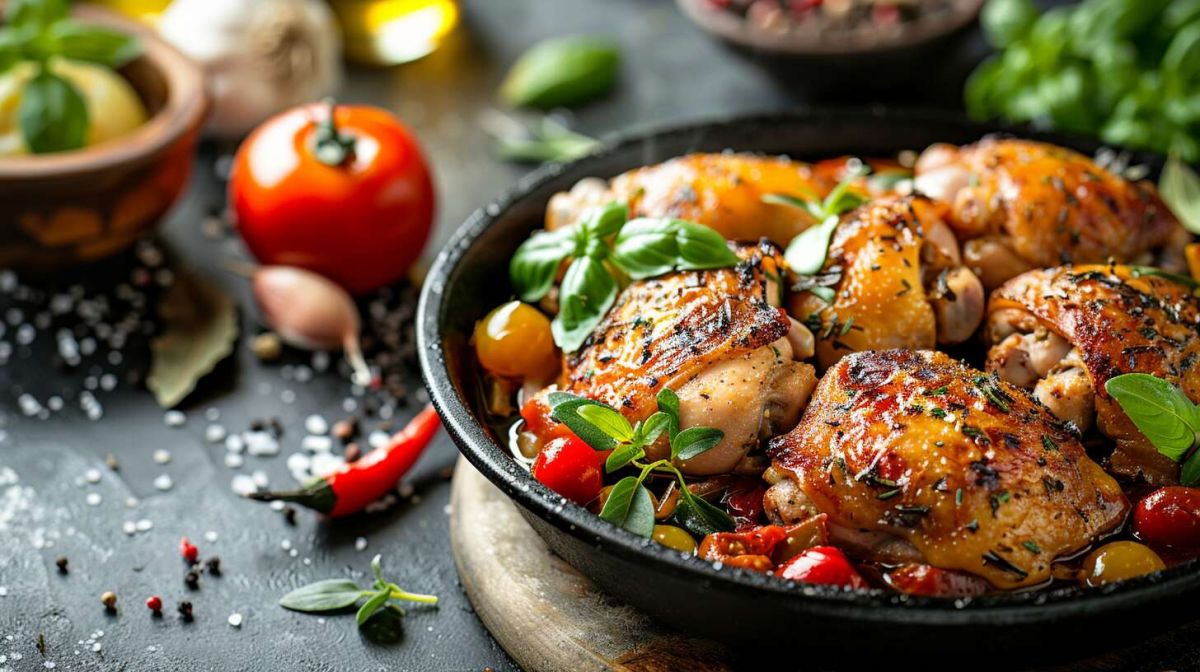 Découvrez la recette authentique du poulet basquaise avec Cookeo