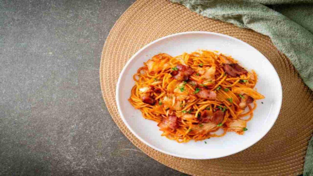 Les spaghetti à la Napoléon