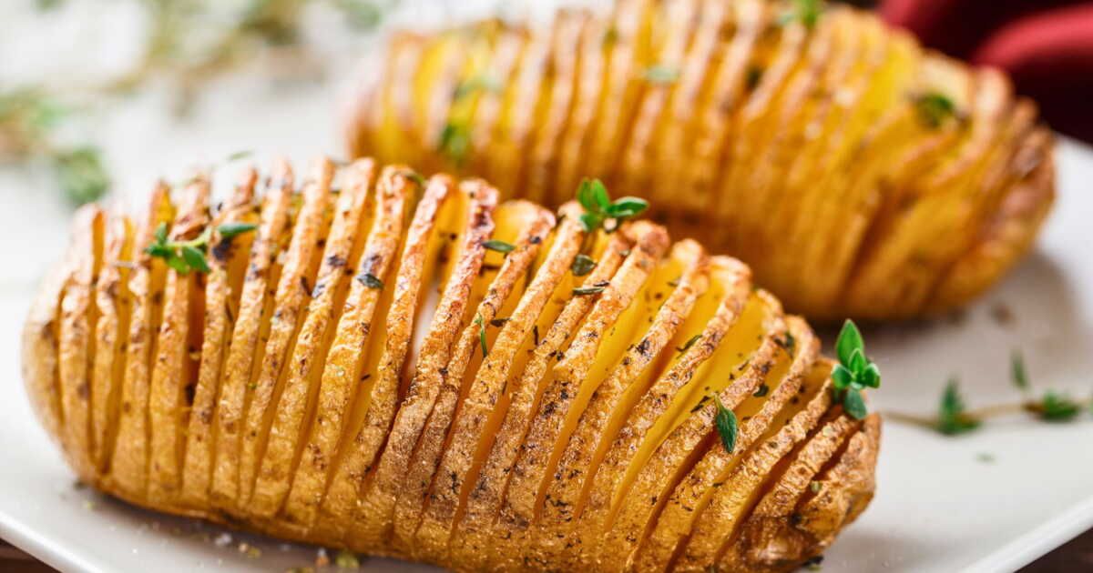 Pommes de terre Hasselback : une recette suédoise à savourer