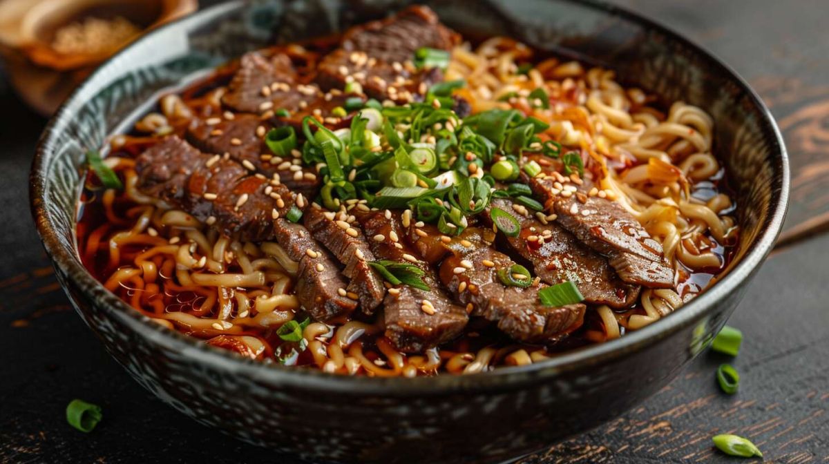 Savourez des ramens au boeuf : une évasion asiatique en 20 minutes