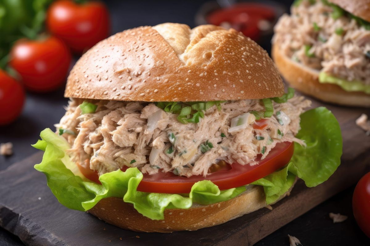 La recette estivale du sandwich-roll de thon par Cyril Lignac