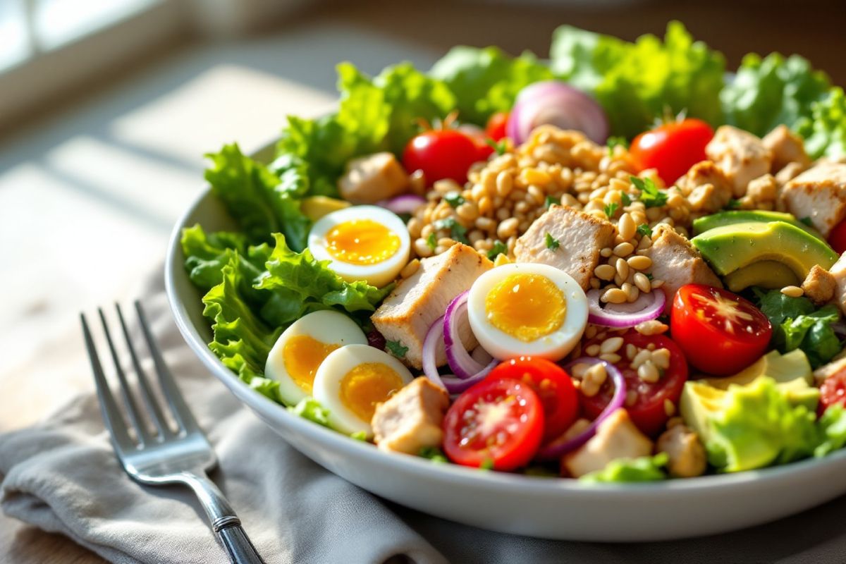 Des salades repas qui chassent les fringales