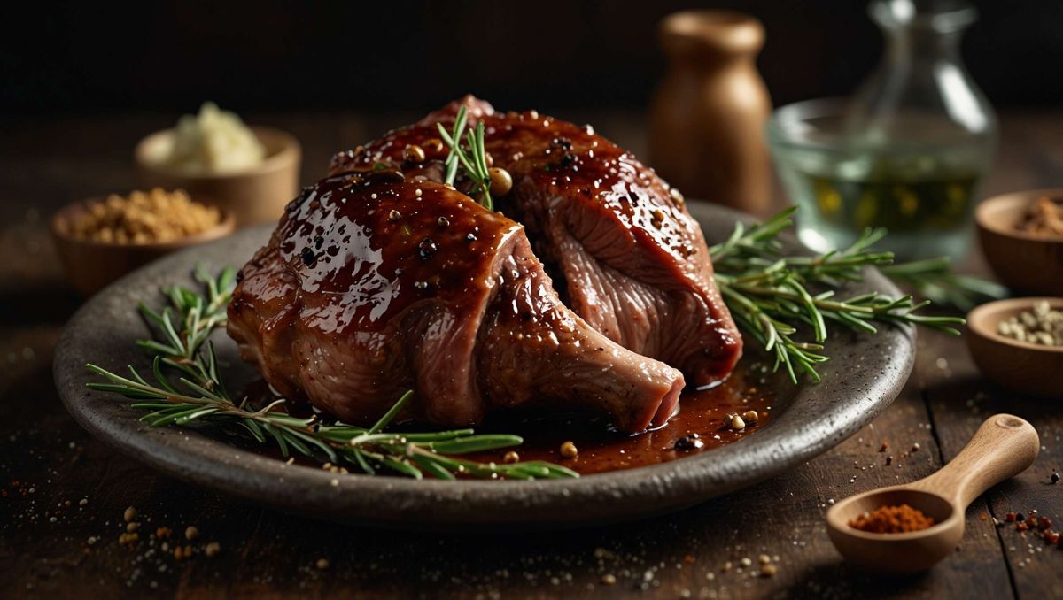 Découvrez la recette estivale du jarret de veau au barbecue