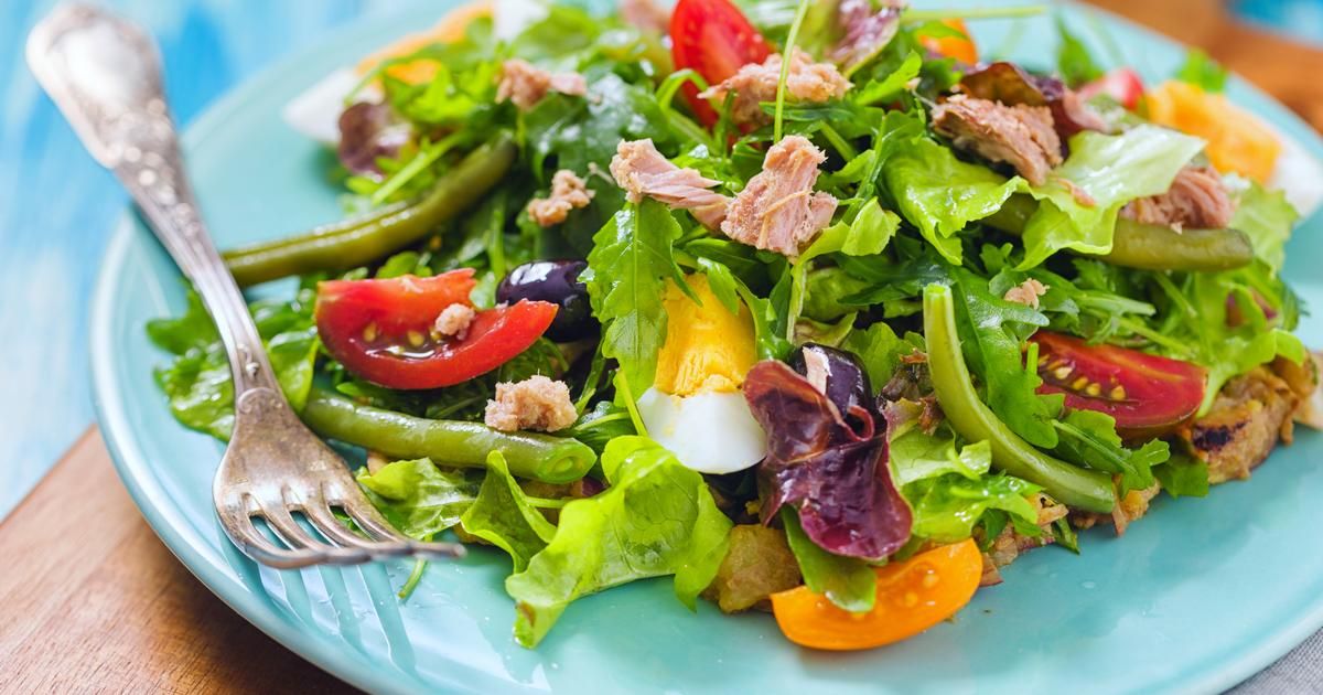 Des salades d'été prêtes en un clin d'œil
