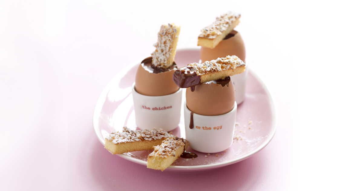 Une douce surprise : des mouillettes pralinées pour accompagner vos œufs à la coque
