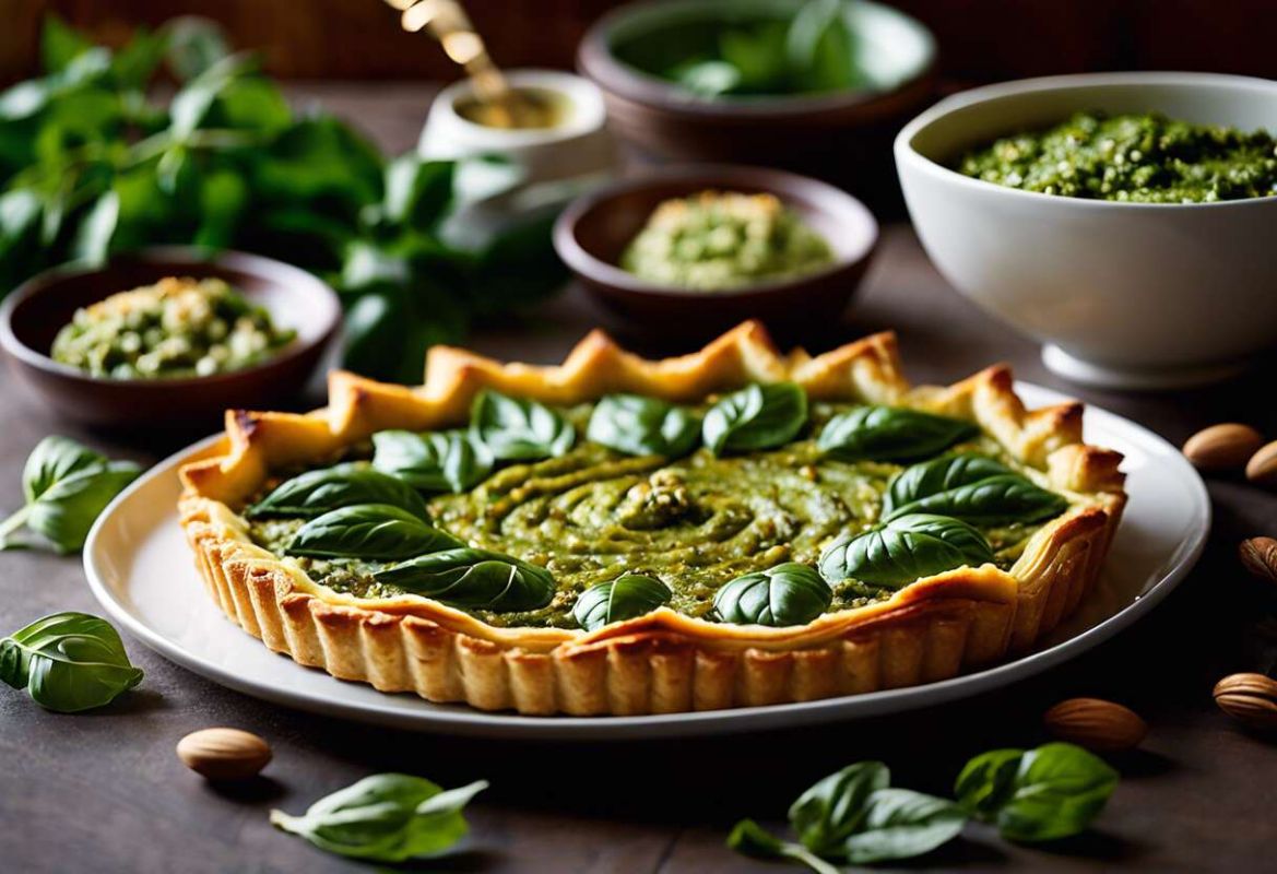 Une délicieuse tarte soleil au pesto pour éblouir vos invités