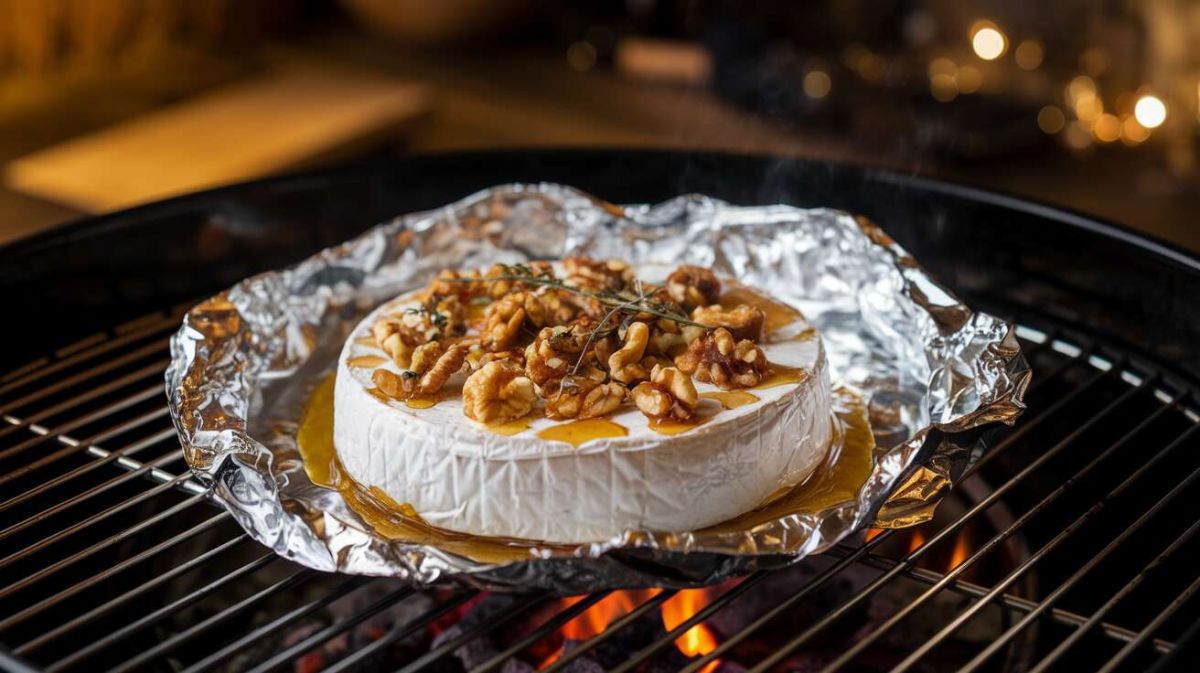 Découvrez le camembert au barbecue, une recette irrésistible