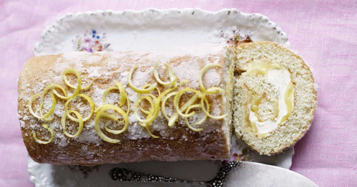 Un délice sucré : le gâteau roulé au lemon curd et cream cheese à ne pas manquer