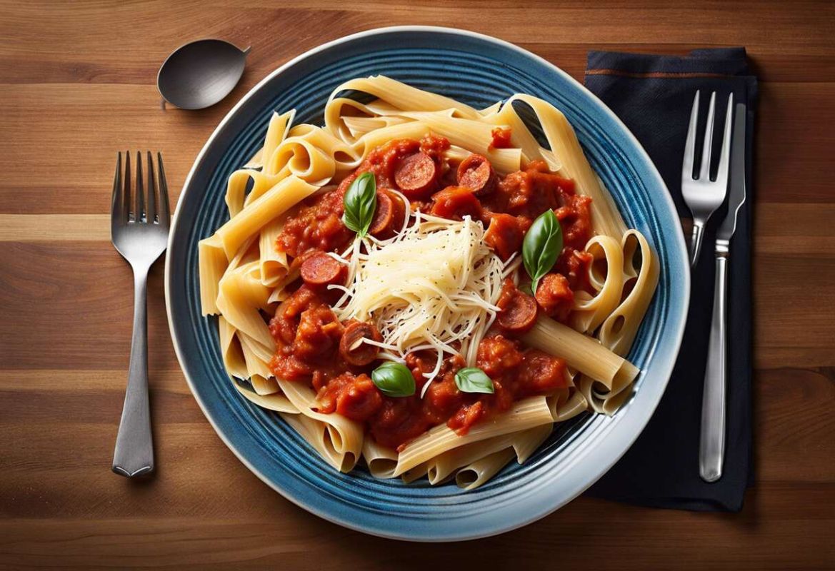 Des pâtes à la sauce tomate revisitées : une explosion de saveurs inattendues