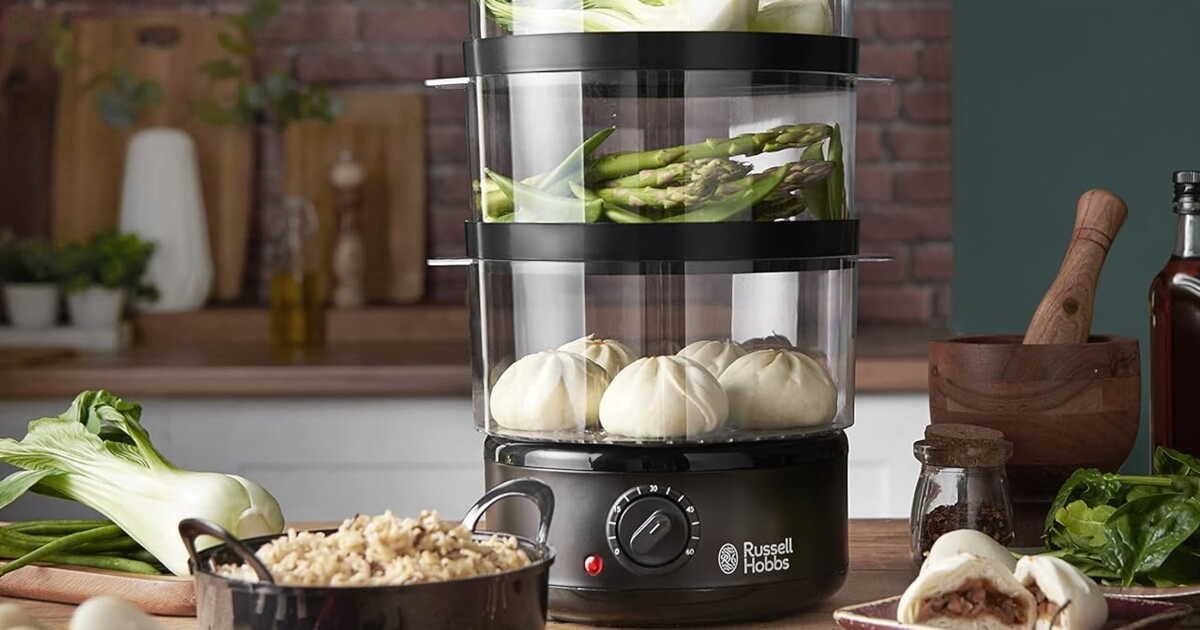 Découvrez le cuiseur vapeur Russell Hobbs pour une cuisine saine à petit prix