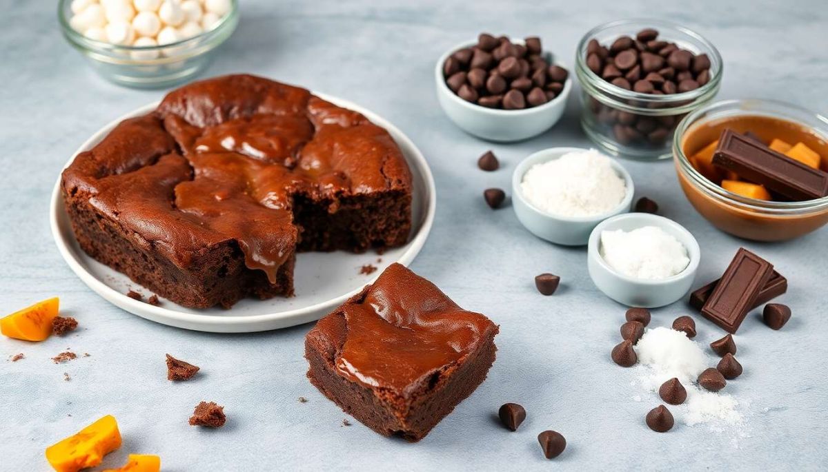 un brownie moelleux au secret surprenant