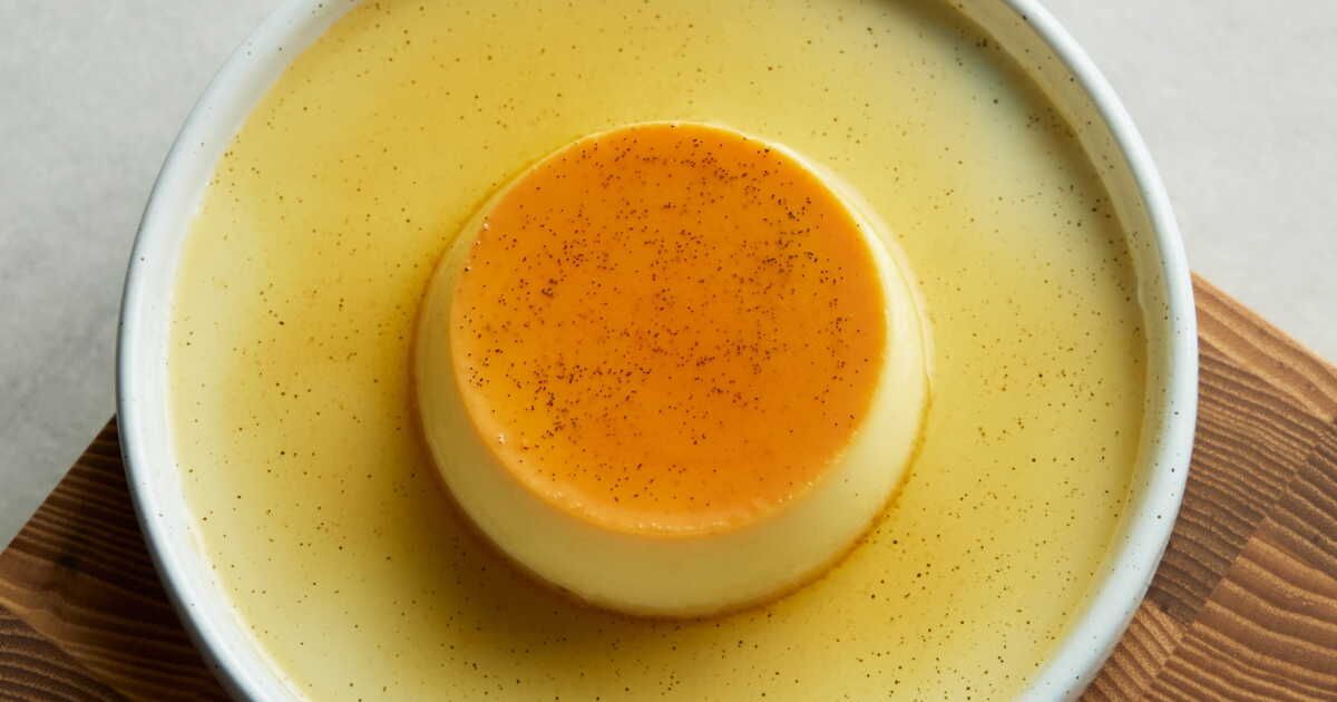 la recette inratable de la crème caramel par philippe etchebest