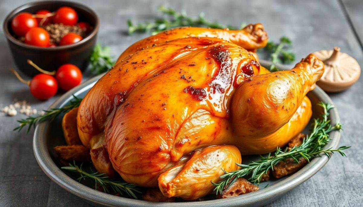 Savourez un poulet rôti à la broche : la recette incontournable