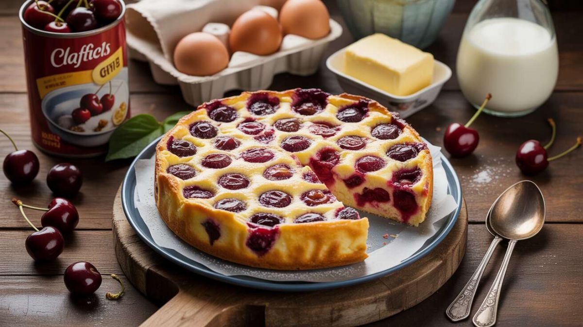 Découvrez la recette de clafoutis aux cerises : un délice estival simplissime