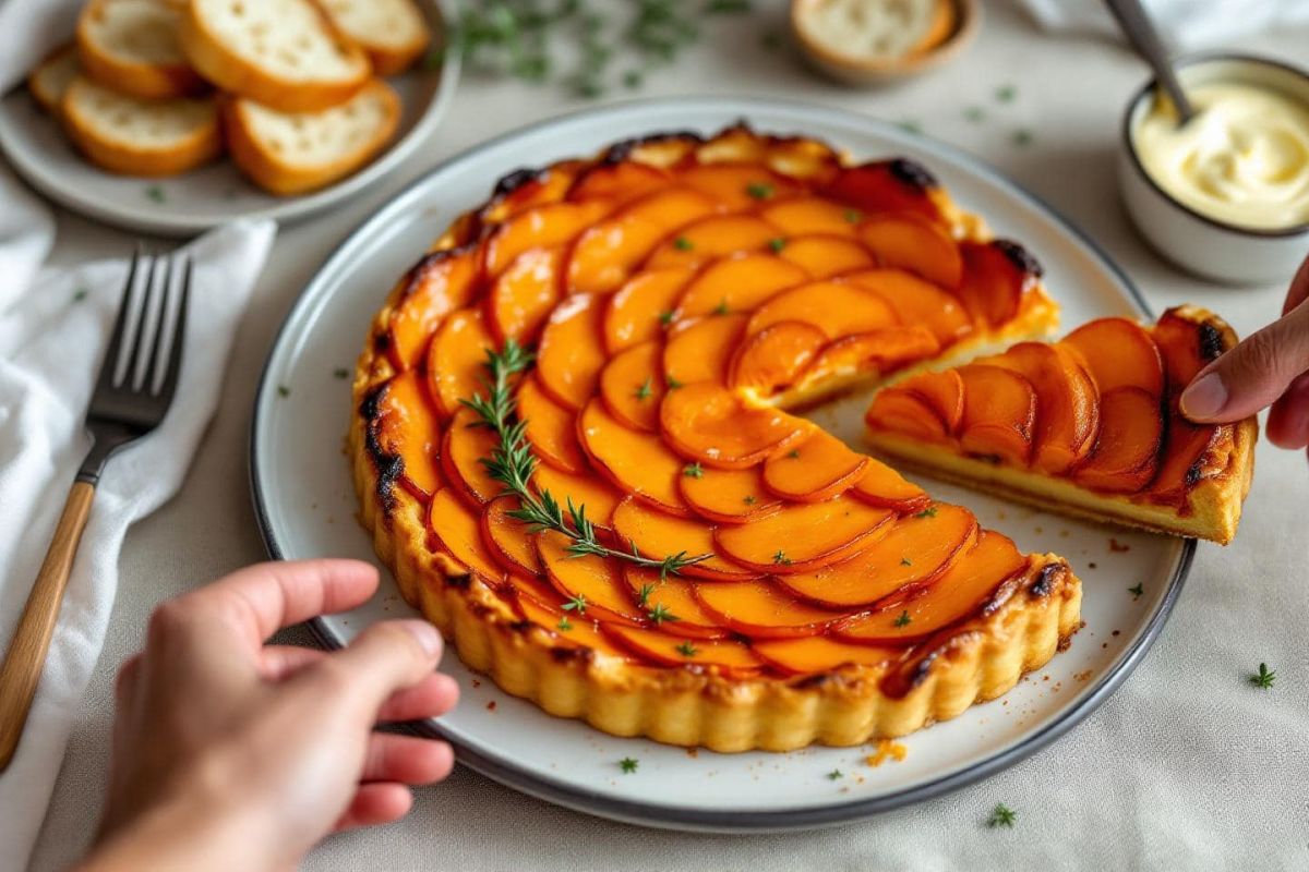 La tarte tatin aux carottes, une surprise gourmande pour vos apéros