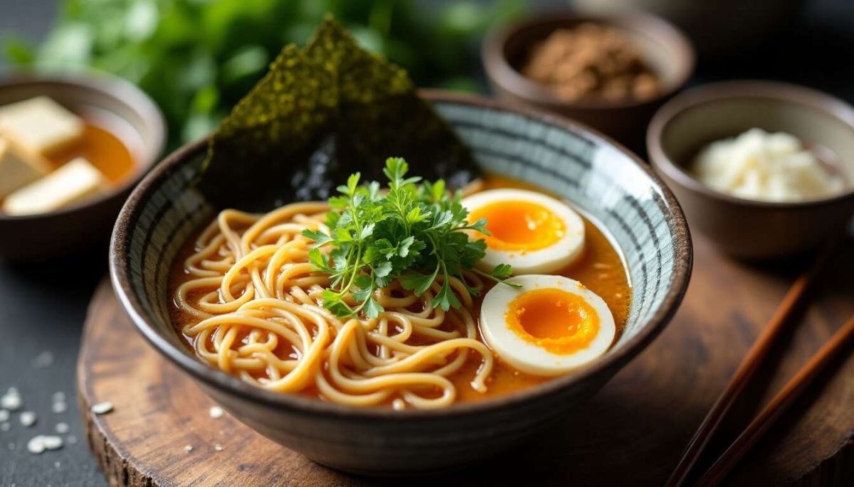 Savourez un ramen végétarien : une recette simple et gourmande