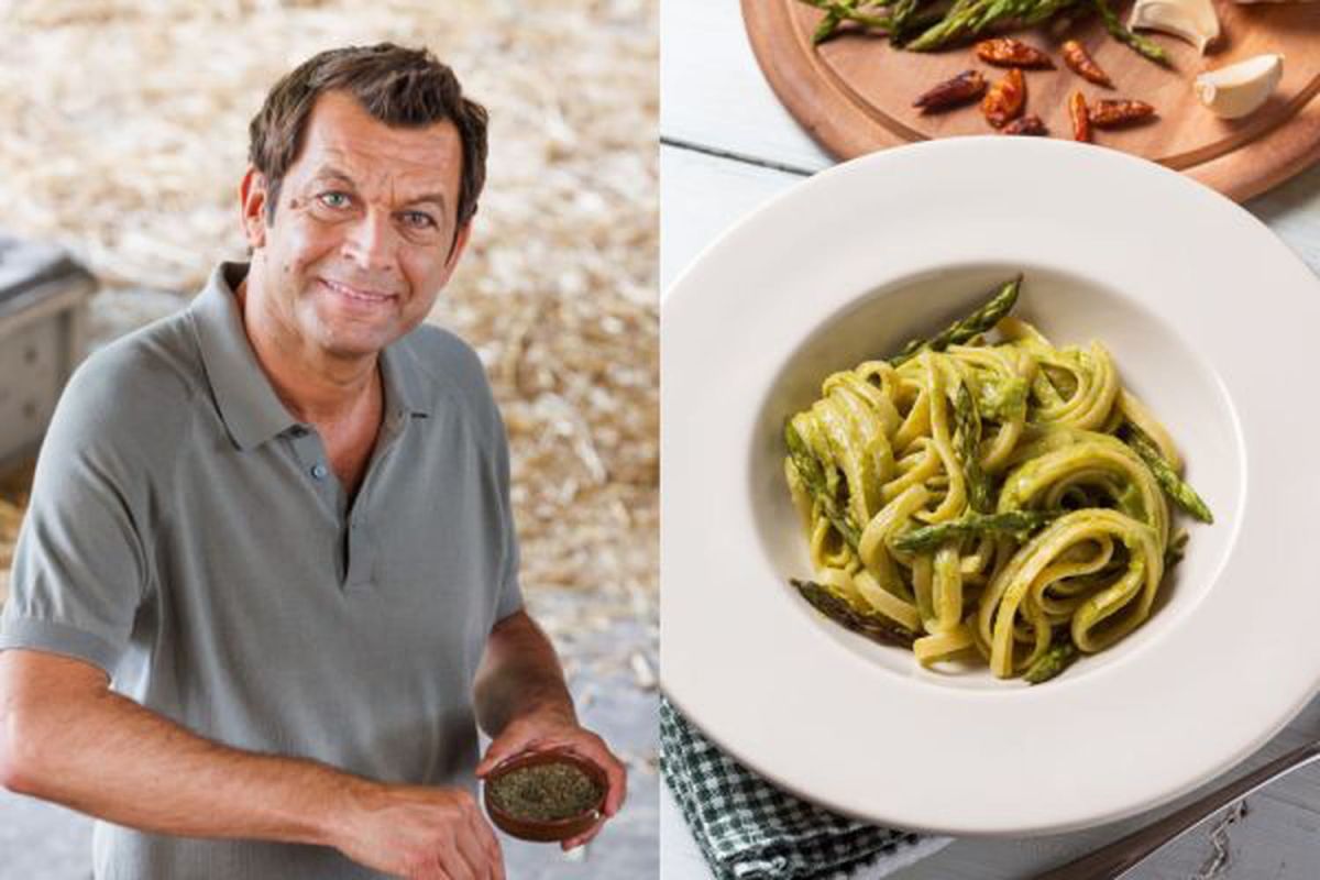 Les linguine printanières de Laurent Mariotte, une ode au printemps dans votre assiette