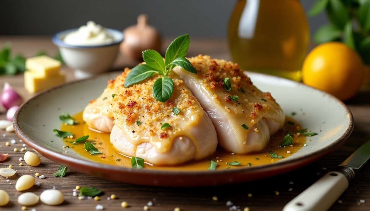 Éveillez vos papilles avec le suprême de volaille de Bresse au vin jaune